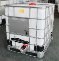 Customized Plastic Water IBC Container 1000 liter HDPE Liquid Storage Tank